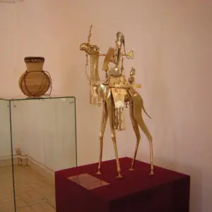 Chameau en bronze